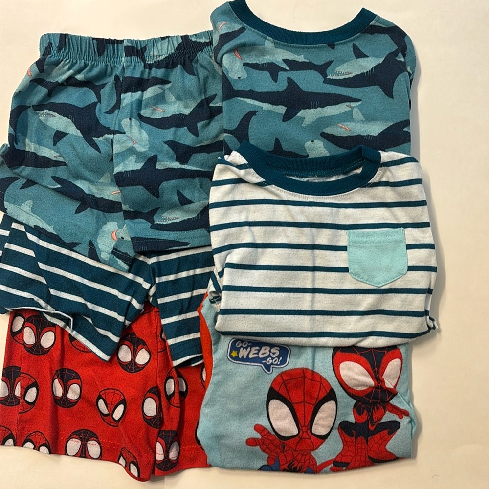 3T Toddler Boy Pajama Bundle